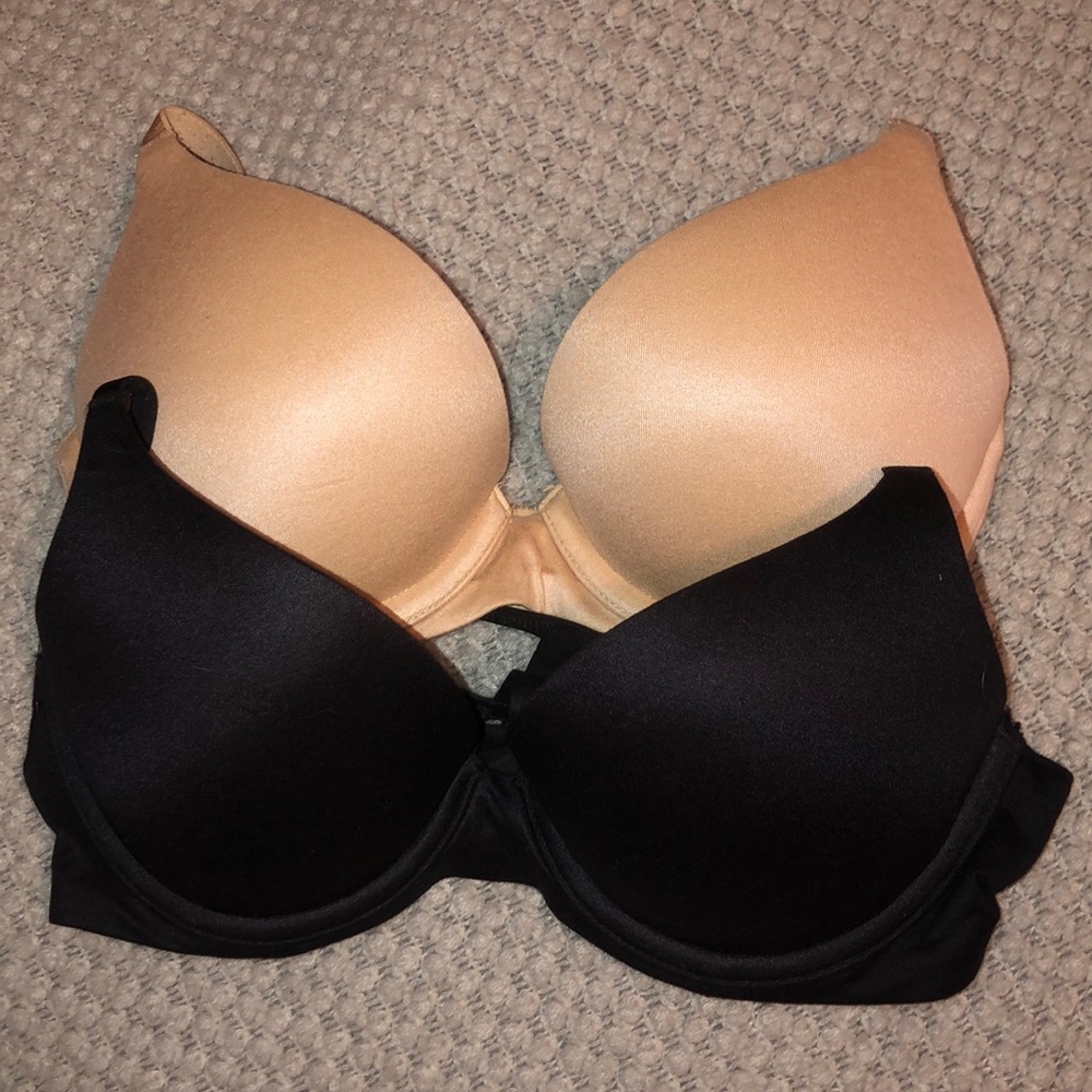 2 AERIE BRAS SUNNIE PUSH-UP
